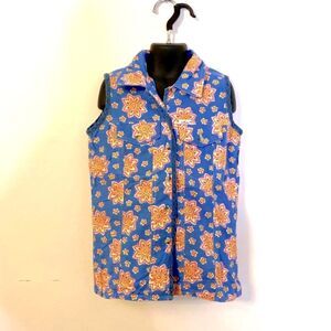 Vintage Chic Floral‎ Vest